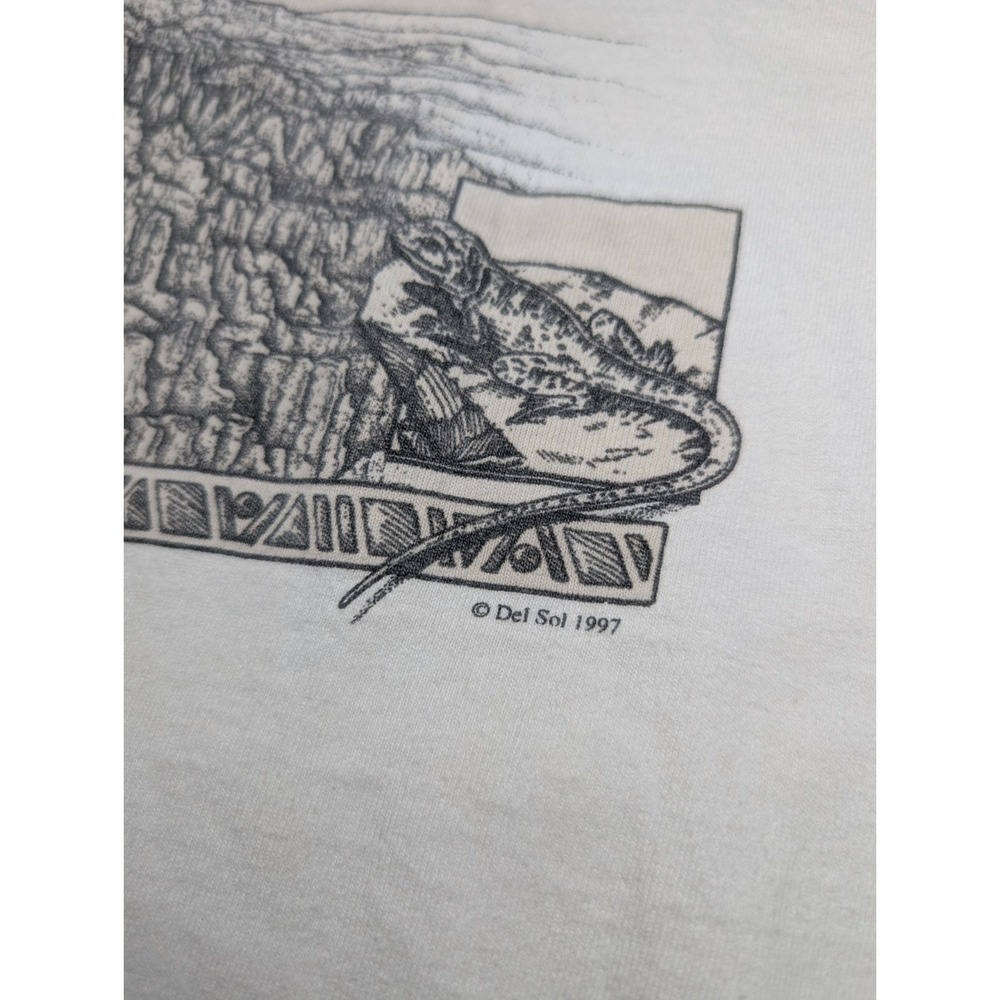 Vintage 1997 Bryce Canyon National Park Childrens Kids T Shirt Med 10-12 USA - Picture 7 of 13